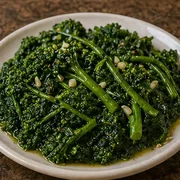 Broccoli Rabe at Villa Milano in Manhasset, NY