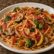 Capellini Primavera at Villa Milano in Manhasset, NY