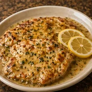 Chicken Oreganata at Villa Milano in Manhasset, NY
