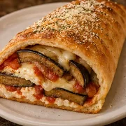 Eggplant Roll at Villa Milano in Manhasset, NY