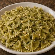 Farfalle al Pesto at Villa Milano in Manhasset, NY