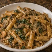 Penne alla Milano at Villa Milano in Manhasset, NY