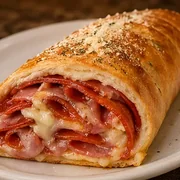 Pepperoni Roll at Villa Milano in Manhasset, NY