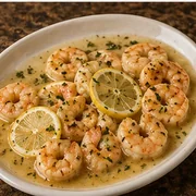 Shrimp Francese at Villa Milano in Manhasset, NY