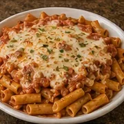 Ziti al Forno at Villa Milano in Manhasset, NY
