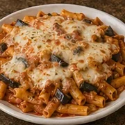 Ziti alla Siciliana at Villa Milano in Manhasset, NY