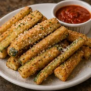 Zucchini Fritti at Villa Milano in Manhasset, NY